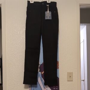Democracy "Ab"Solution Size 4 Brand New With Tags Black Pants Jeans